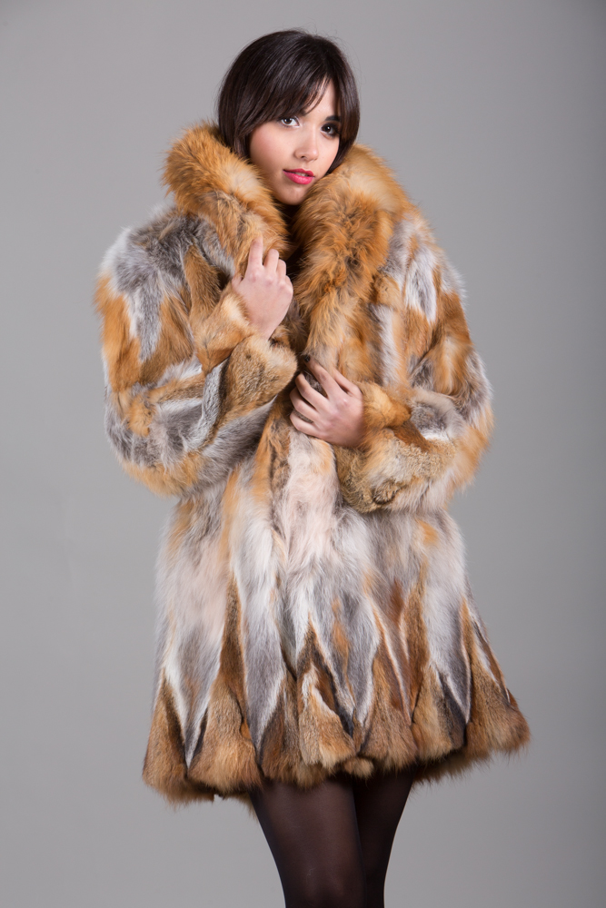 Fox Fur Coats Made of Half Skins - A guide to a unique and beautiful ...